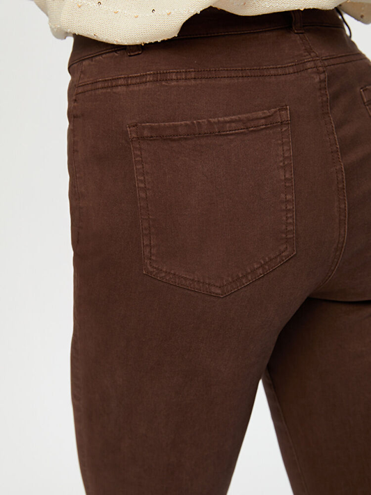 Faik Sönmez Kadın Straıght Fıt Parça Boya Pantolon UW26PNT015