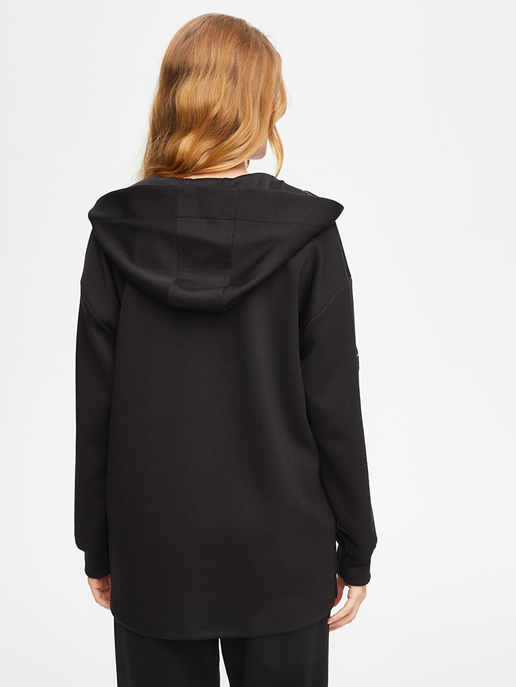 Faik Sönmez Kadın Kapüşonlu Modallı Sweatshirt U69508