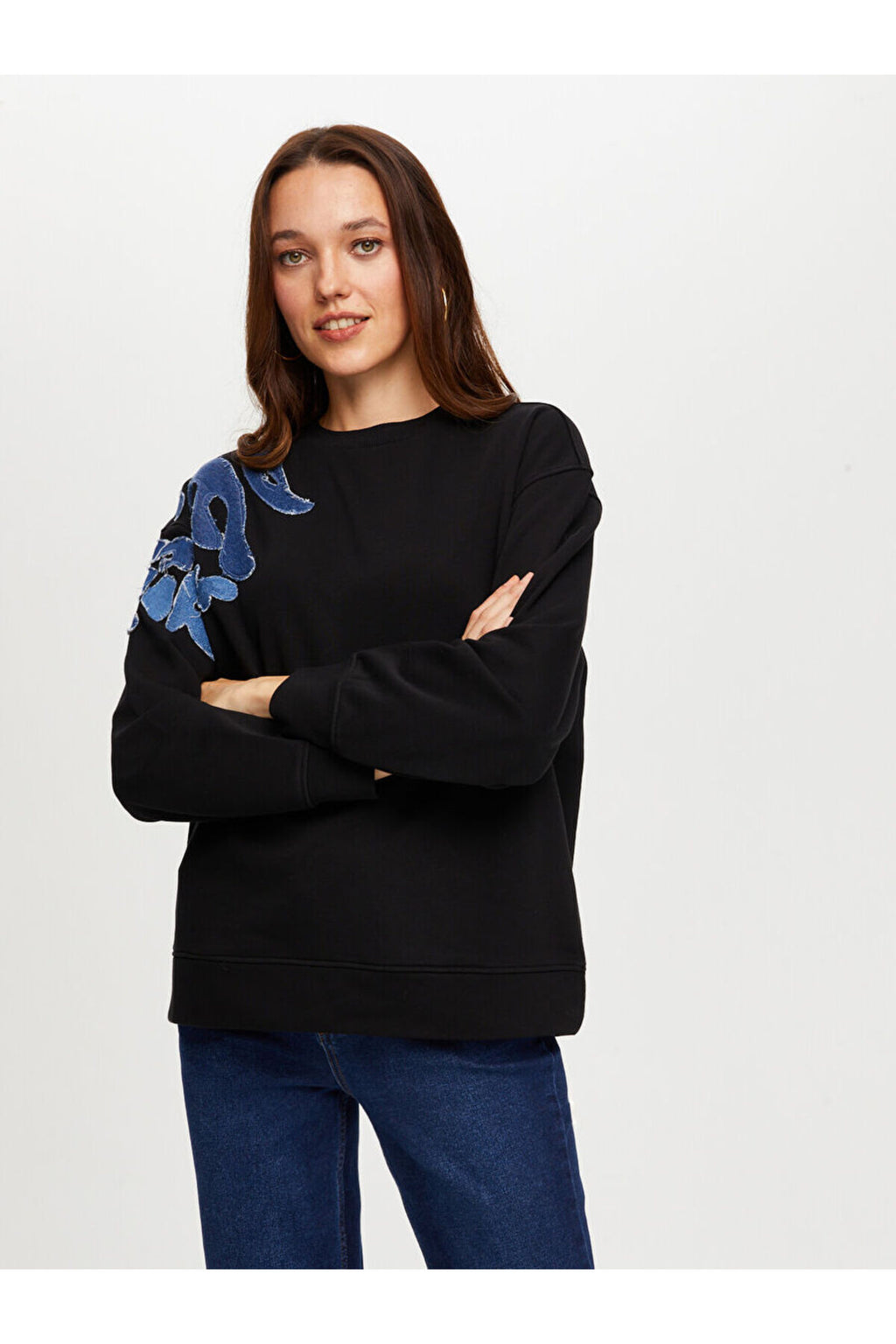 Faik Sönmez Kadın Sweatshirt UW26SWT007