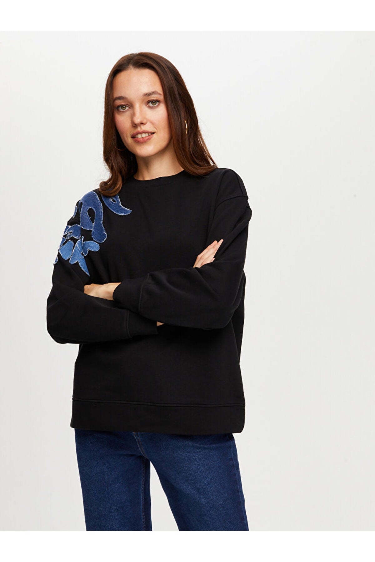 Faik Sönmez Kadın Sweatshirt UW26SWT007