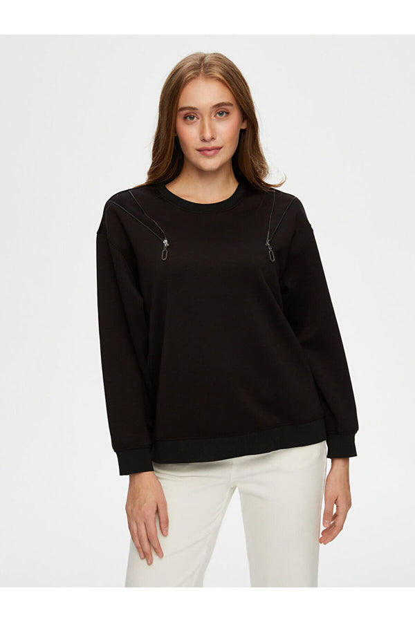 Faik Sönmez Kadın Sweatshirt UW26SWT008