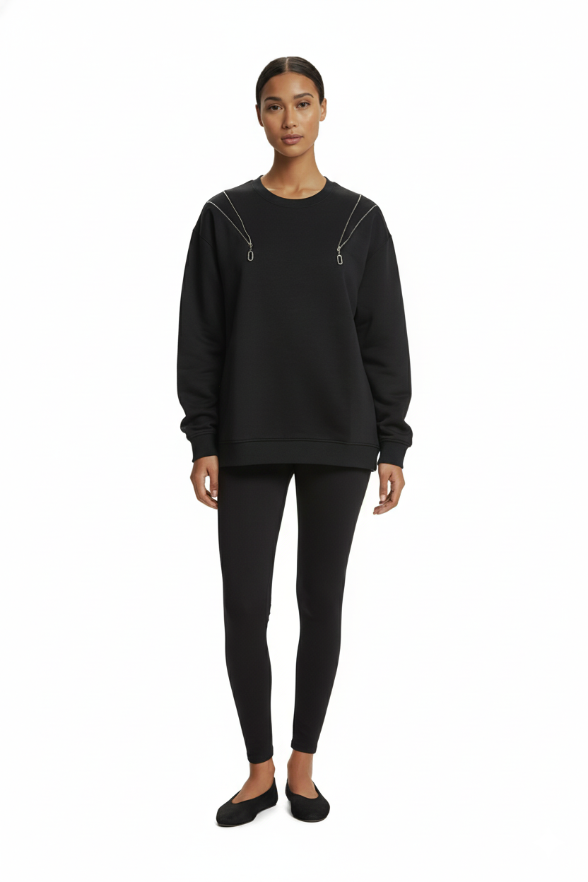 Faik Sönmez Kadın Sweatshirt UW26SWT008 Main image