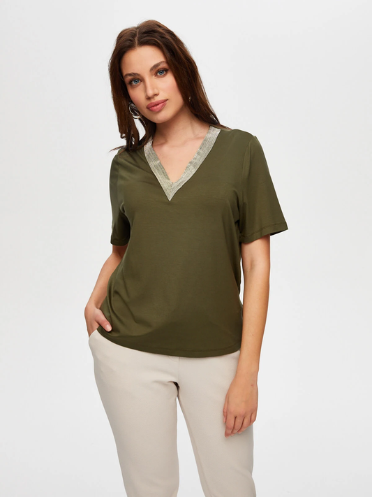 Faik Sönmez Kadın T-Shirt 25YUS25TSH064