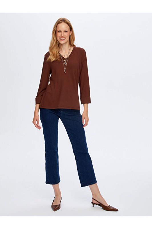 Faik Sönmez Kadın T-Shirt BW26TSH002