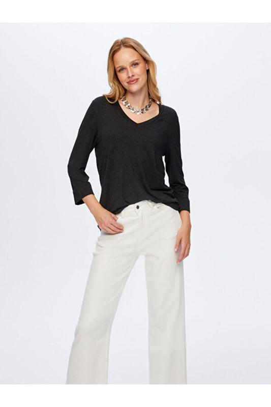 Faik Sönmez Kadın T-Shirt BW26TSH006