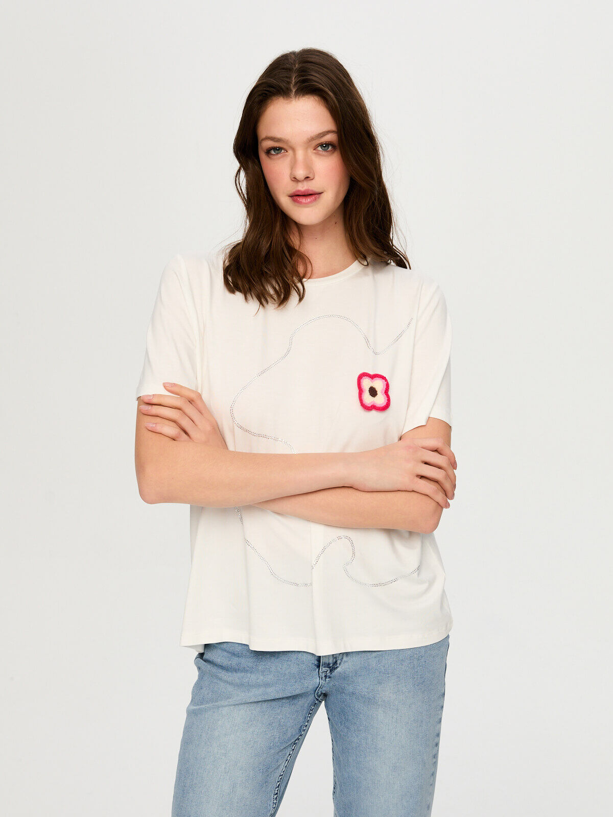 Faik Sönmez Kadın T-Shirt US26TSH052