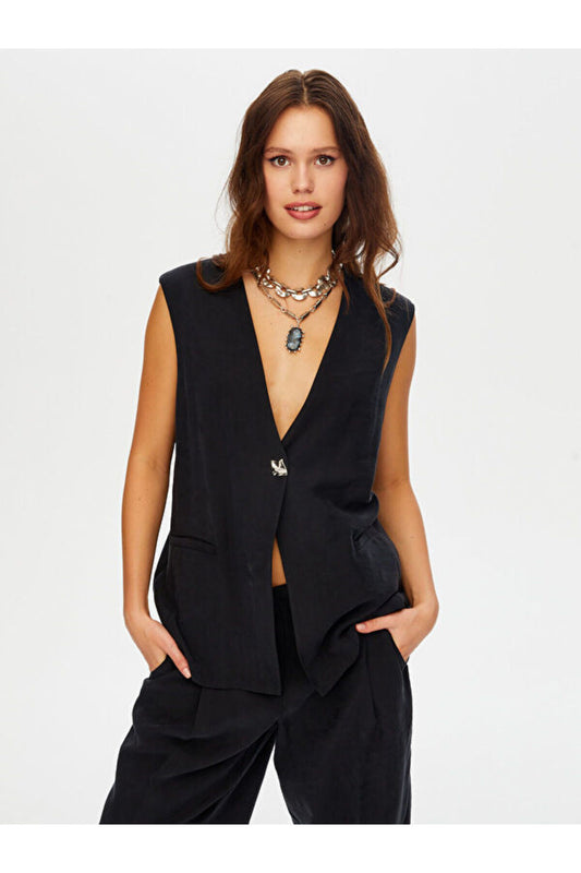 Faik Sönmez Women's Vest UW26YLK002