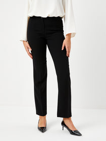 Faik Sönmez Minimalist Kadın Pantolon - Regular Fit - Yüksek Bel