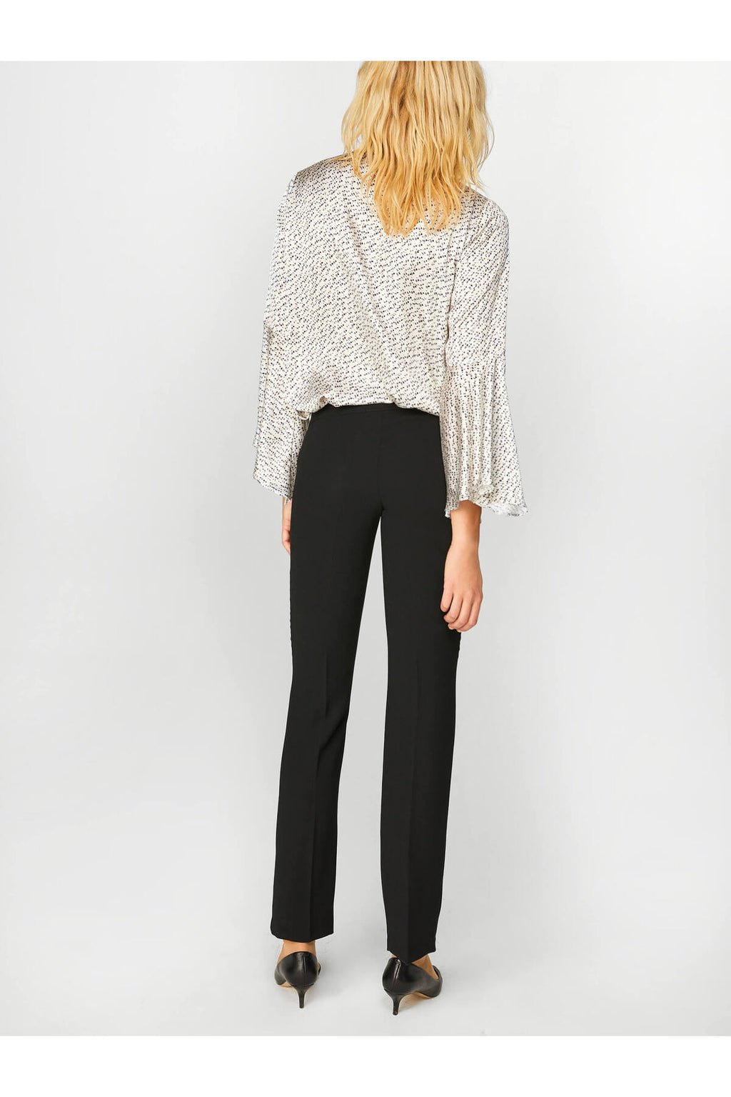 Faik Sönmez Minimalist Kadın Pantolon - Regular Fit - Yüksek Bel