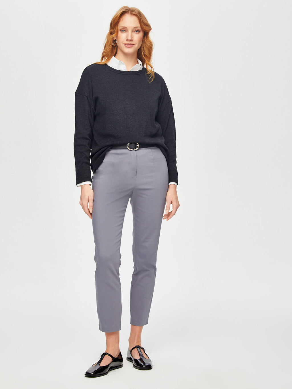 Faik Sönmez Minimalist Yüksek Bel 7/8 Kadın Pantolon - Modern ve Şık