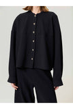 Nocturne Jacket with Ribbed Detail