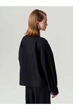 Nocturne Jacket with Ribbed Detail