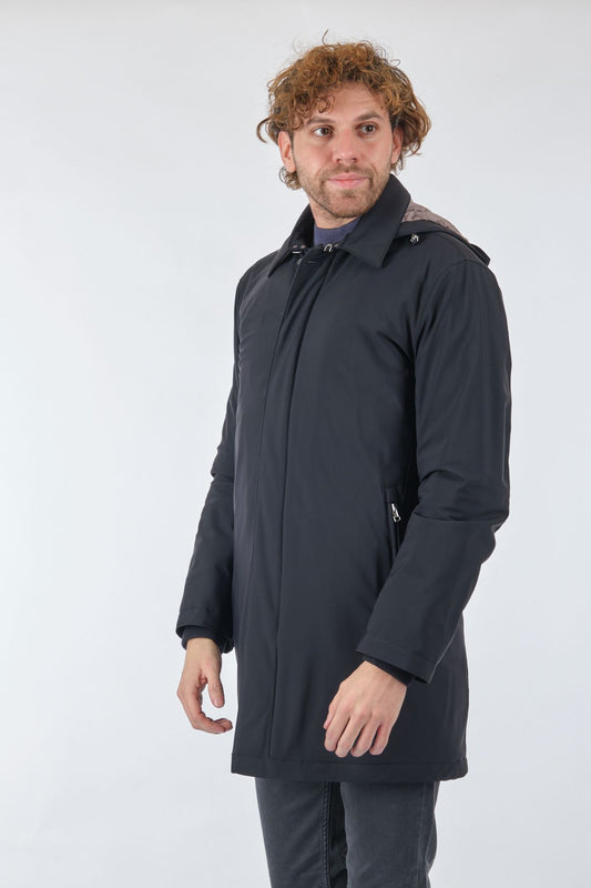 Four Hand's Oversize Midi Erkek Kaban - Minimalist Stil