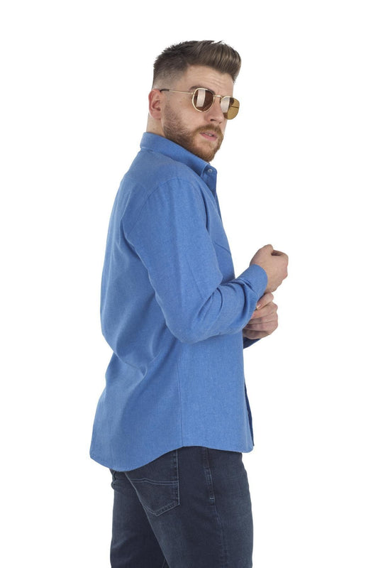 Gallini World Minimalist Uzun Kol Erkek Gömleği - Günlük & İş