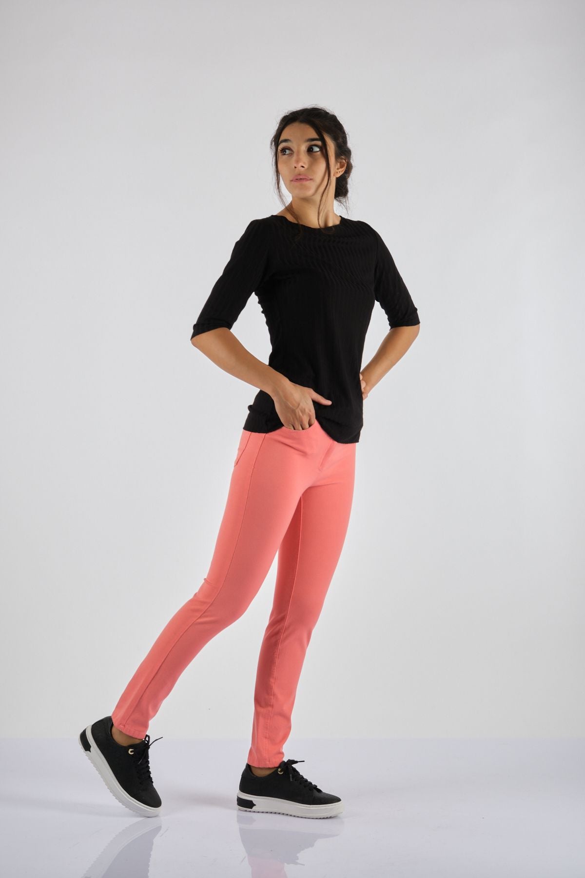 Garni Kadın Slim Fit Midi Pantolon - Günlük Şıklık Secondary image