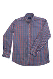 Giant Men's Long-Sleeve Plaid Shirt - Minimalist Style