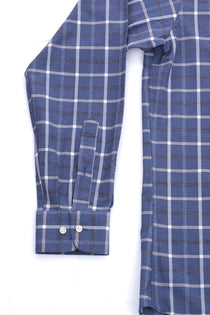 Giant Modern Fit Kareli Uzun Kol Erkek Gömlek - Minimalist Stil