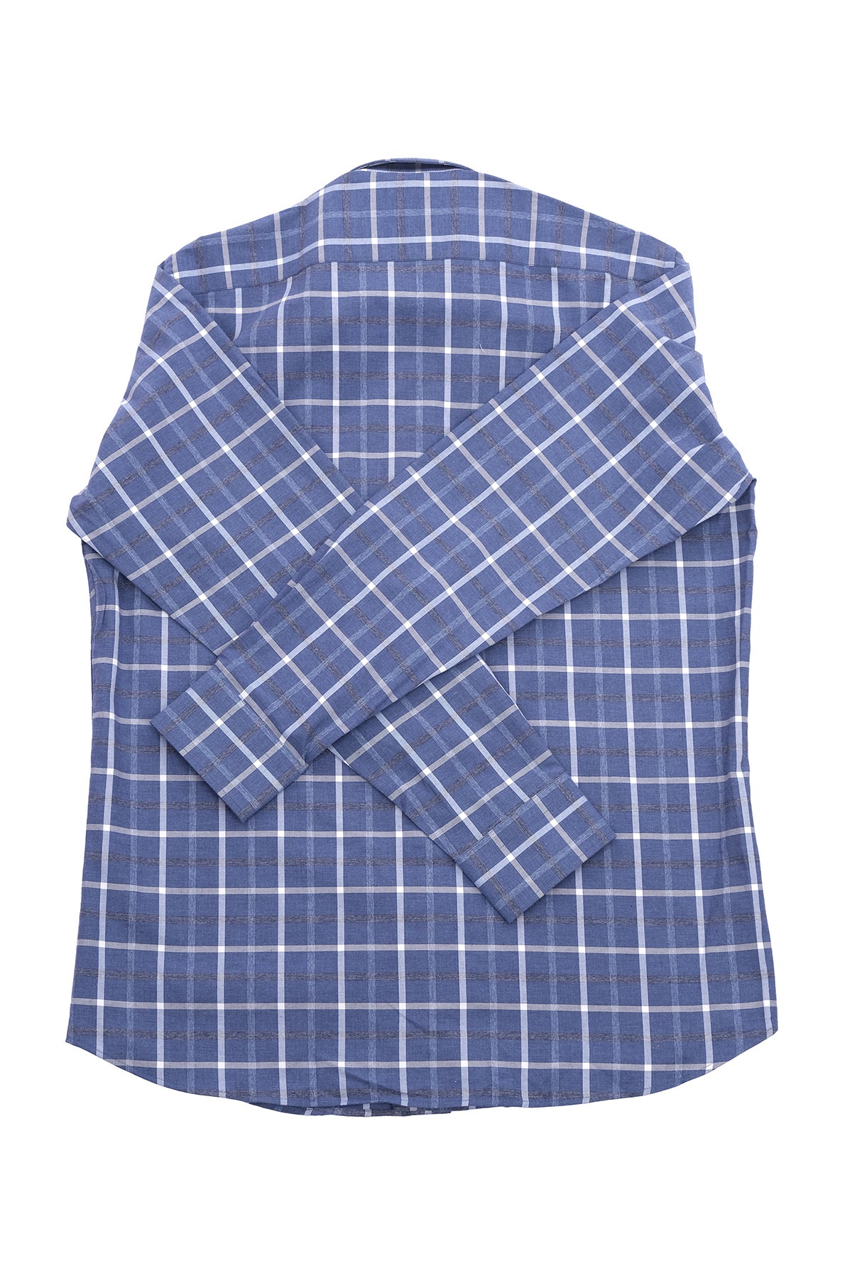 Giant Modern Fit Kareli Uzun Kol Erkek Gömlek - Minimalist Stil