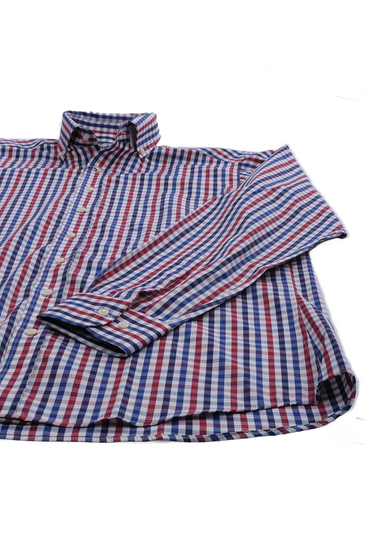 Giant Erkek Uzun Kol Kareli Gömlek - Minimalist Stil