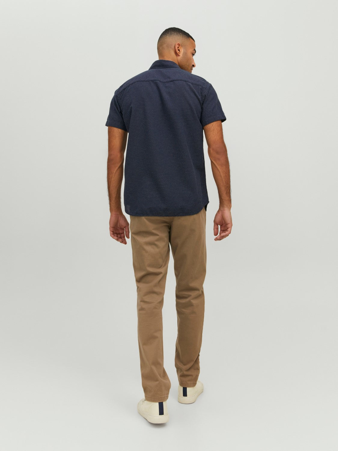 Jack&Jones Minimalist Kısa Kol Erkek Gömleği - Günlük & Rahat