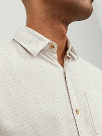 Jack&Jones Minimalist Kısa Kol Erkek Gömleği - Günlük & Rahat