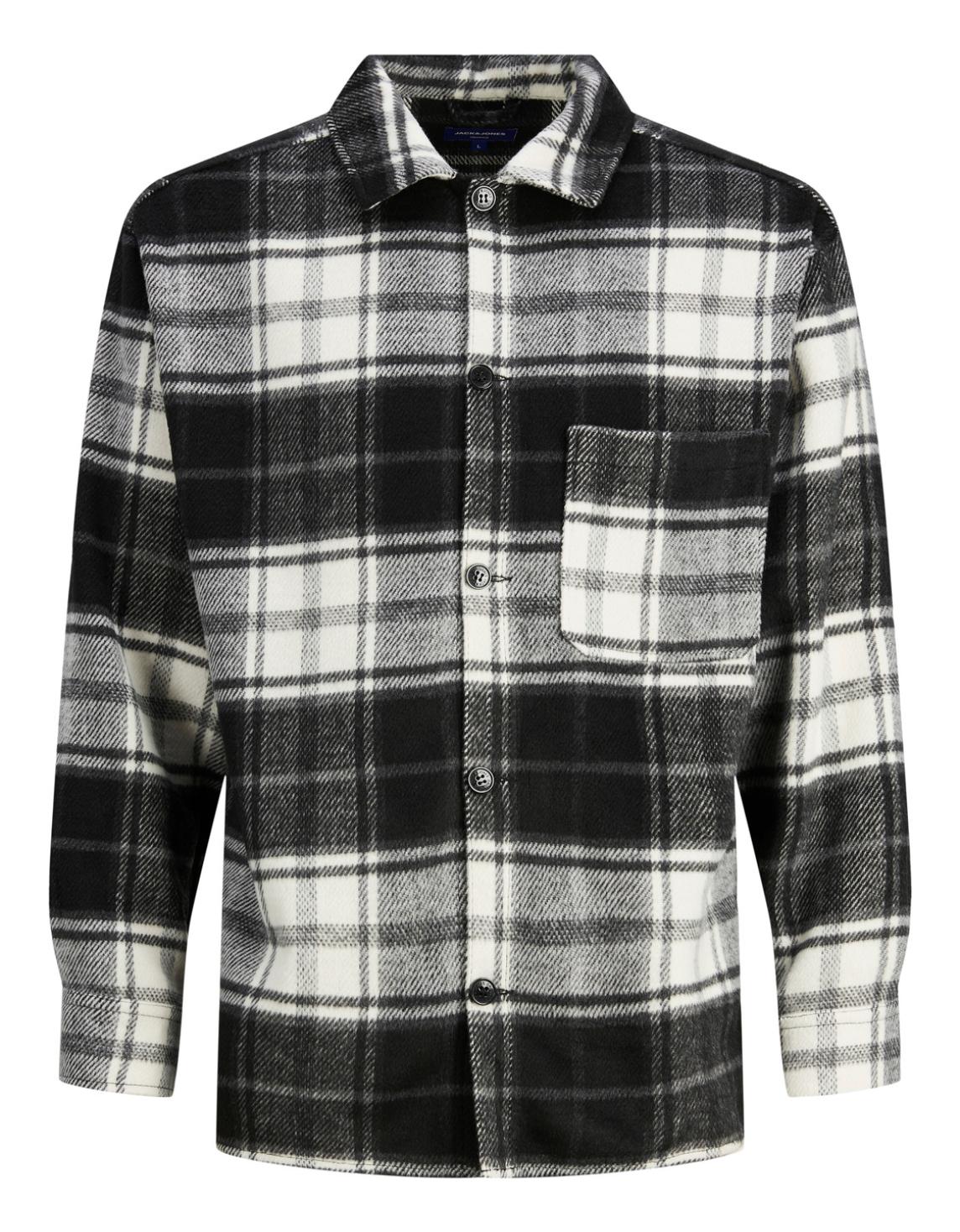 Jack&Jones Oversize Kareli Uzun Kol Gömlek - Günlük Şıklık İkincil görsel