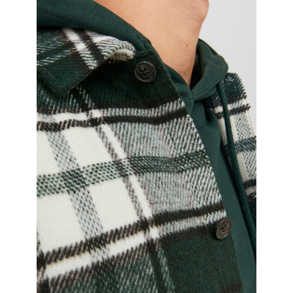 Jack&Jones Oversize Kareli Uzun Kol Gömlek - Günlük Şıklık