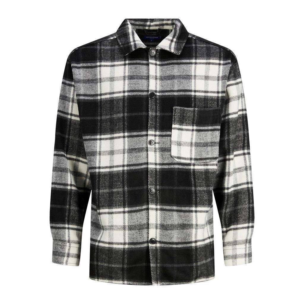 Jack&Jones Oversize Kareli Uzun Kol Gömlek - Günlük Şıklık