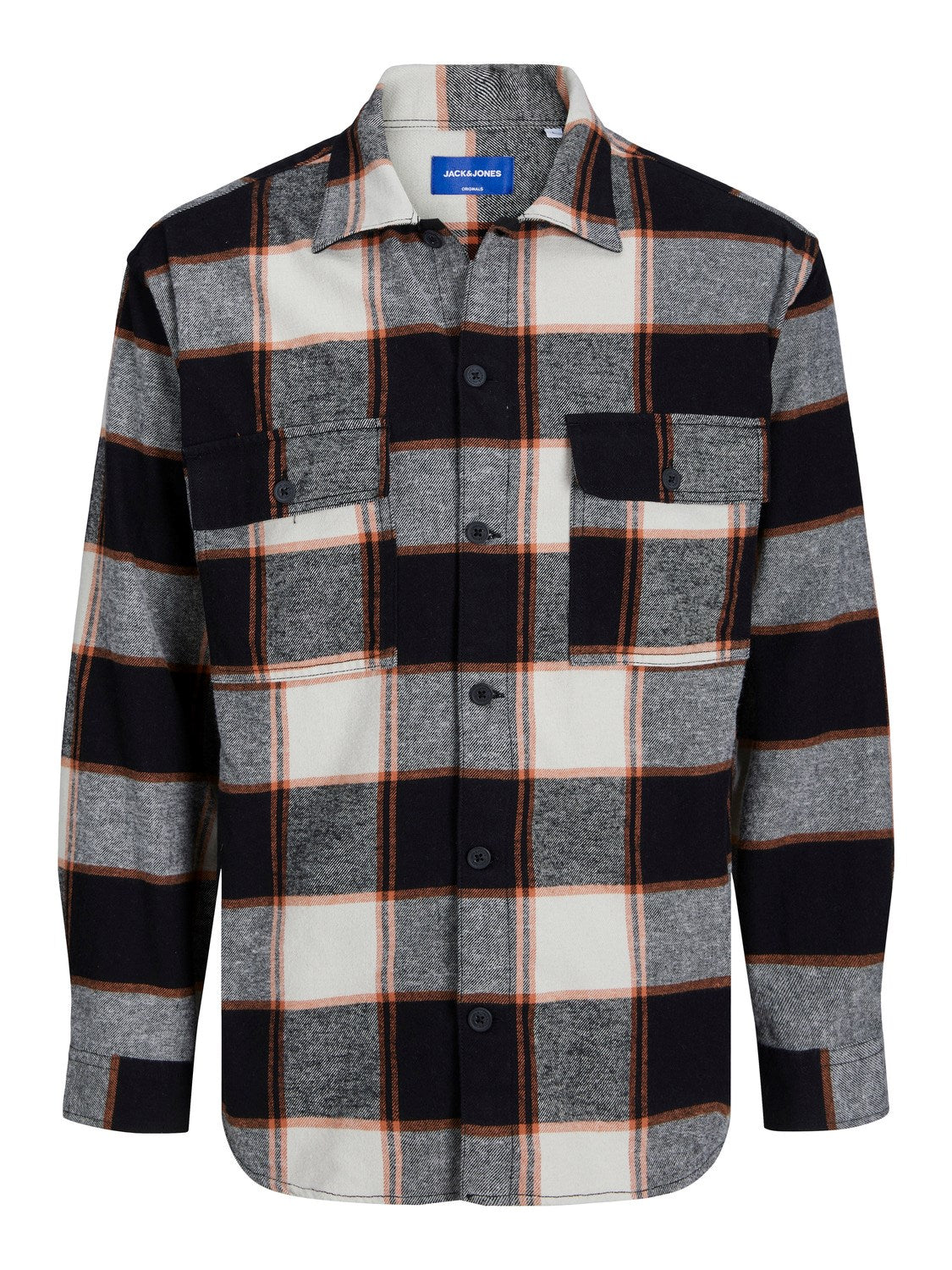 Jack&Jones Oversize Kareli Uzun Kol Gömlek - Günlük Stil Main image