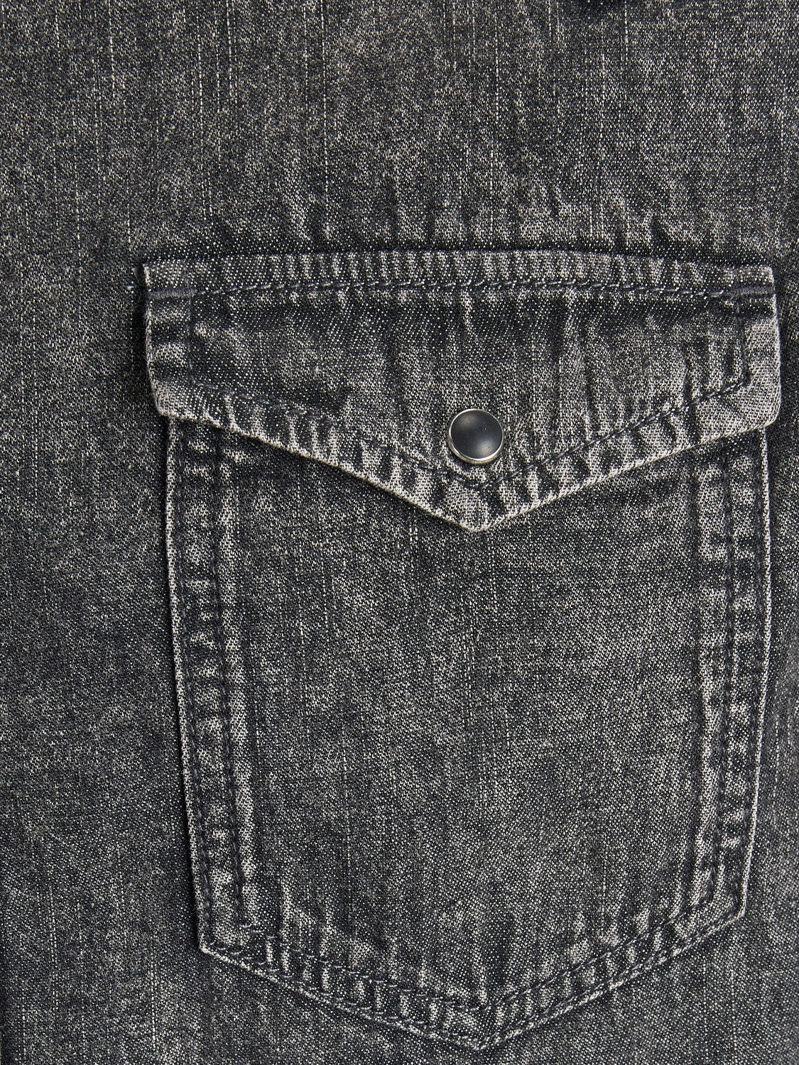 Jack&Jones Erkek Uzun Kol Denim Gömlek - Vintage Streetwear