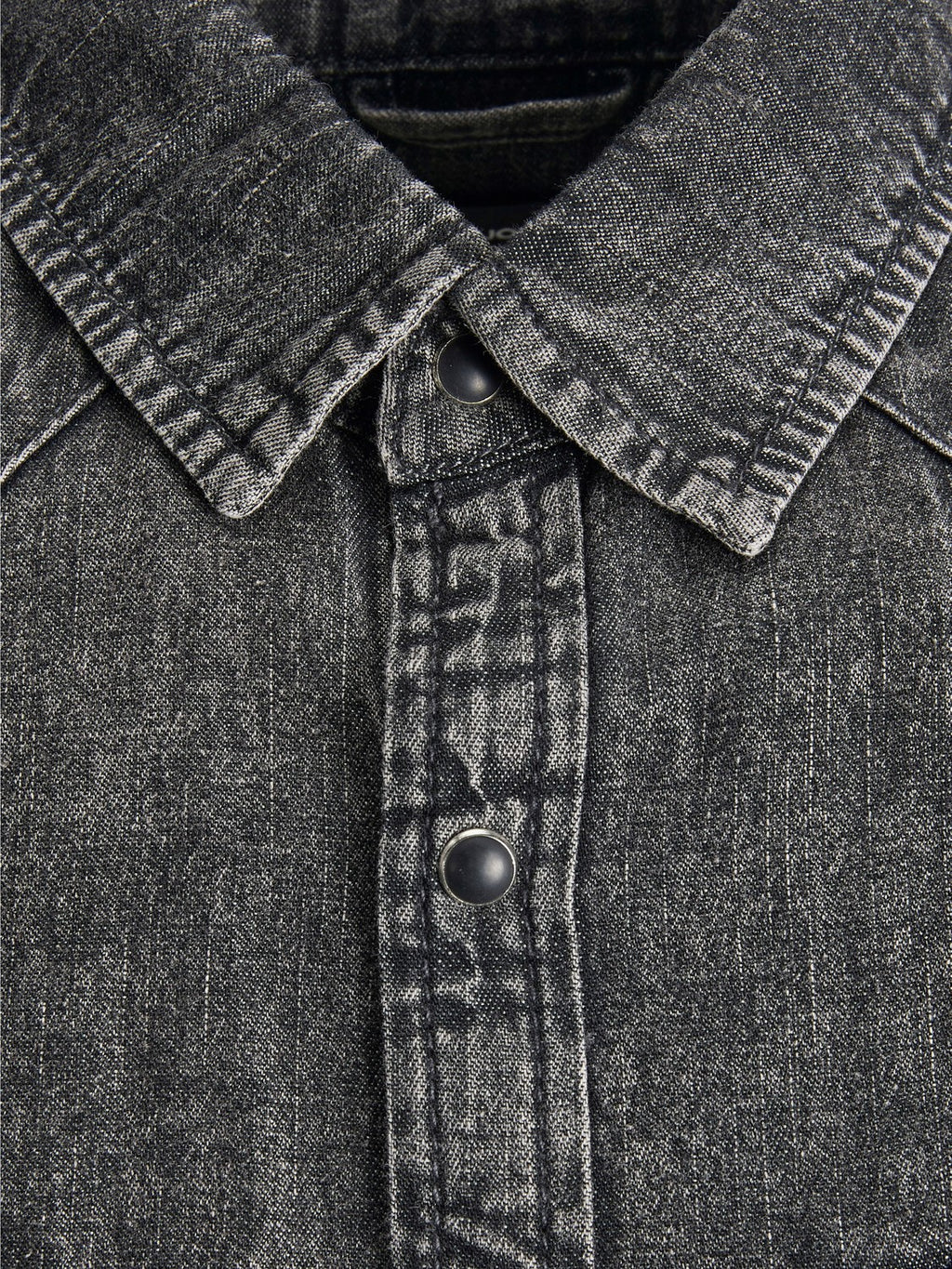 Jack&Jones Erkek Uzun Kol Denim Gömlek - Vintage Streetwear
