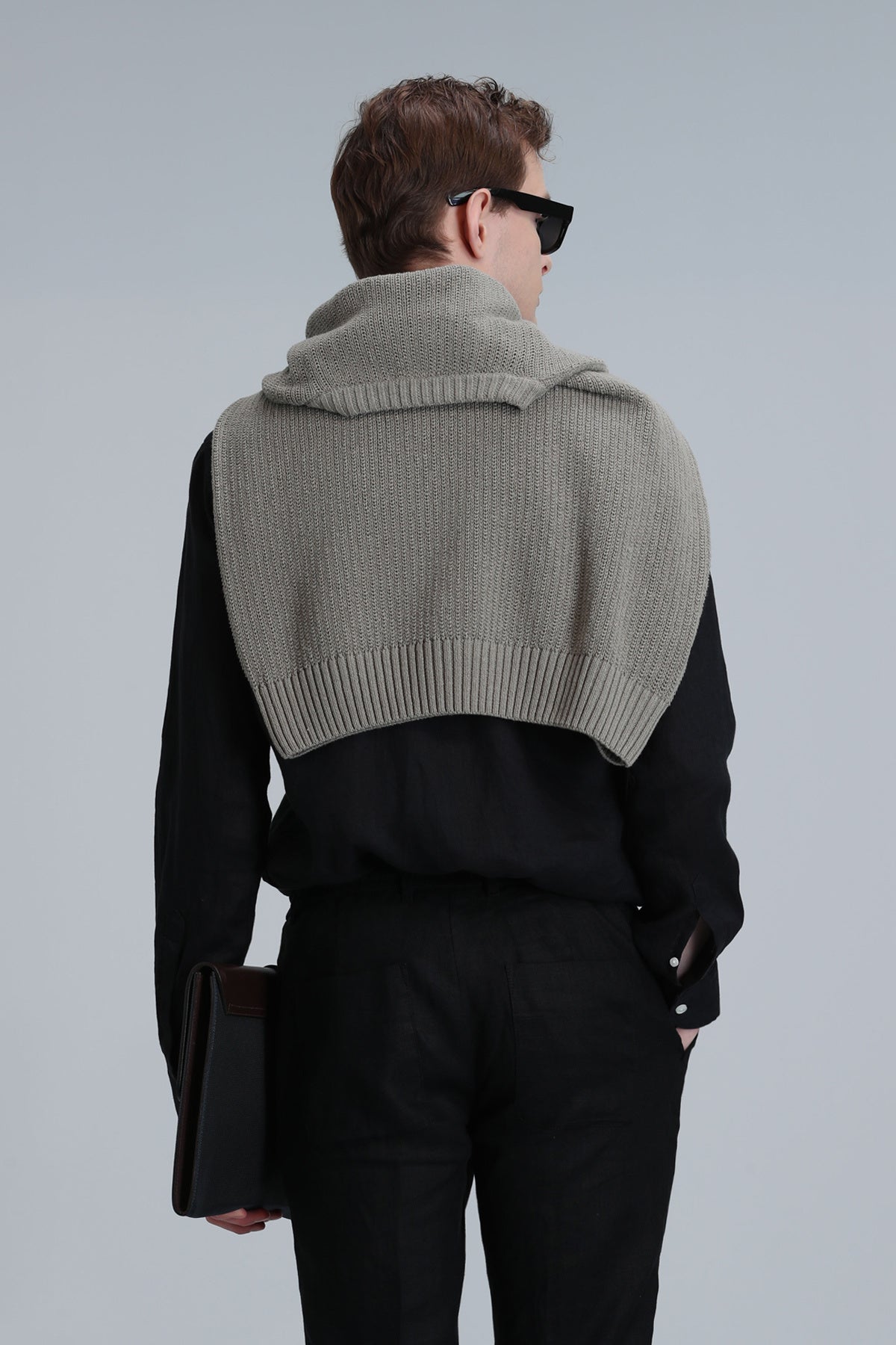 Lufian Minimalist Erkek Keten Gömlek - Uzun Kol - Günlük
