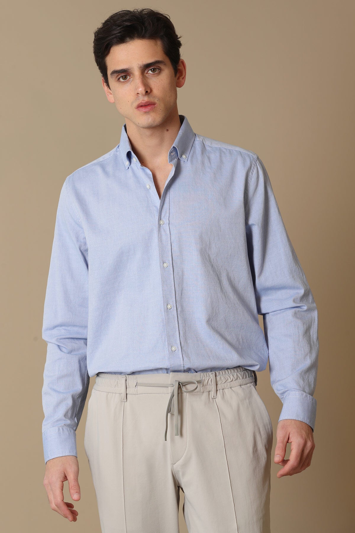 Lufian Minimalist Uzun Kol Erkek Gömlek - Günlük & İş - Regular Fit Main image