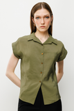Ten Short-Sleeve Shirts Khaki