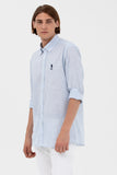 U.S. Polo Assn. Minimalist Erkek Gömlek - 3/4 Kol, Regular Fit, Günlük