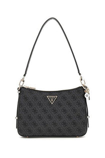 Guess Kadın Monogram Desenli Fermuarlı Omuz Çantası HWESG951018