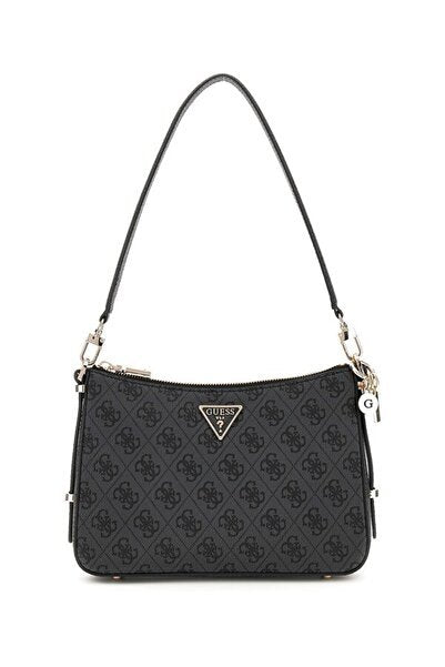 Guess Kadın Monogram Desenli Fermuarlı Omuz Çantası HWESG951018