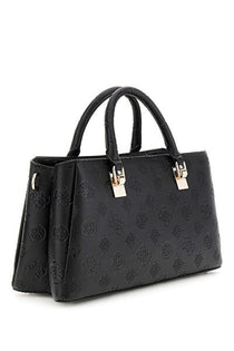 Guess Kadın Monogram Kabartma Desenli Suni Deri Çift Saplı Omuz ve El Çantası