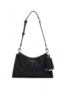 Guess Kadın Monogram Desenli Suni Deri Omuz Çantası Ayarlanabilir Askılı