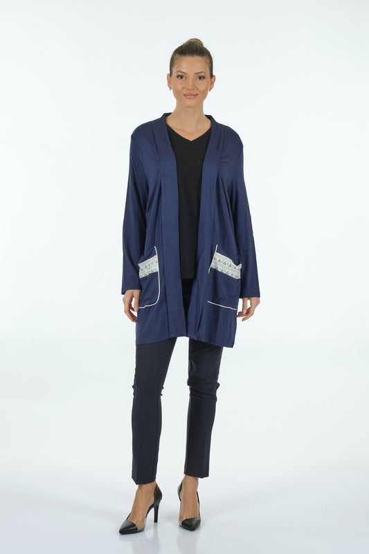 Patterned Women's Cardigan 22122701