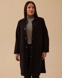 Plus Size Pocketed Basic Knit Cardigan Gala-Xi