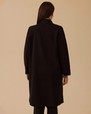 Plus Size Pocketed Basic Knit Cardigan Gala-Xi