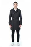 Intersivin Men's Trench Coat 1011