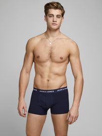 Jack&Jones Erkek Boxer Şort 5'li Paket - Minimalist Tasarım, Günlük Konfor