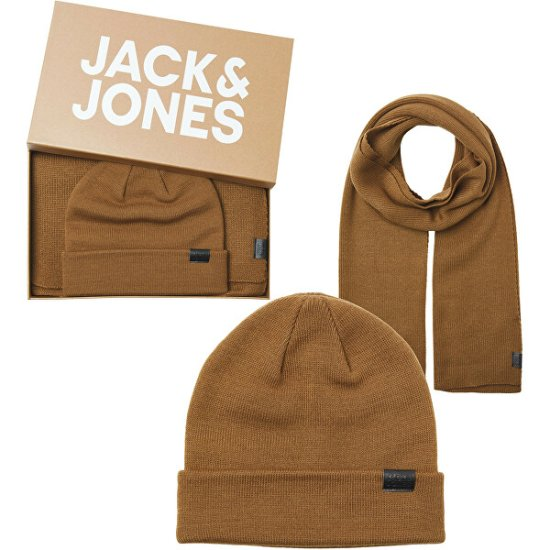 Jack&Jones Erkek Minimalist Bere & Atkı Seti - Kışlık Sıcaklık Main image