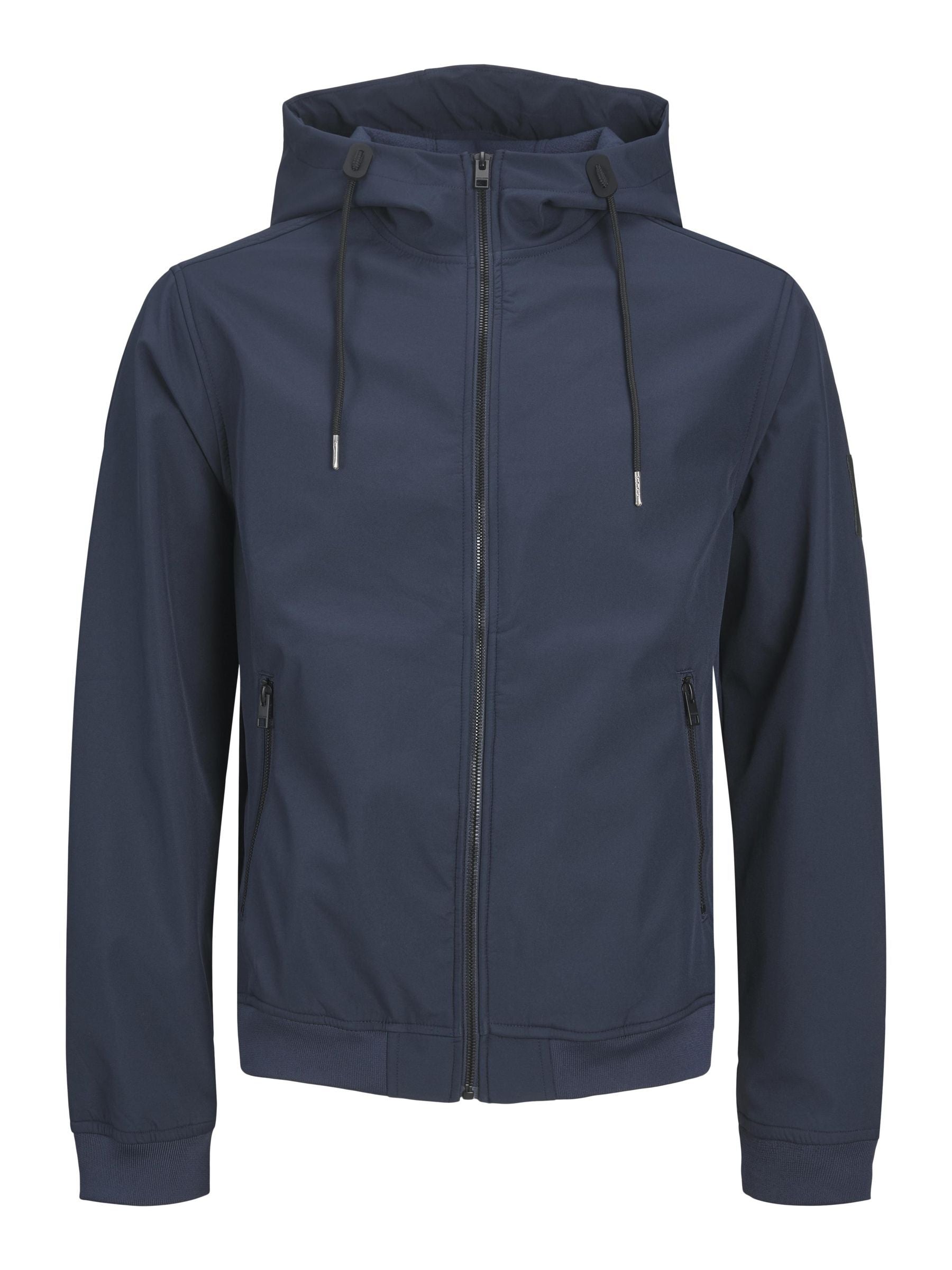 Jack&Jones Erkek Kapüşonlu Fermuarlı Cepli Standart Kalıp Polyester Ceket İkincil görsel