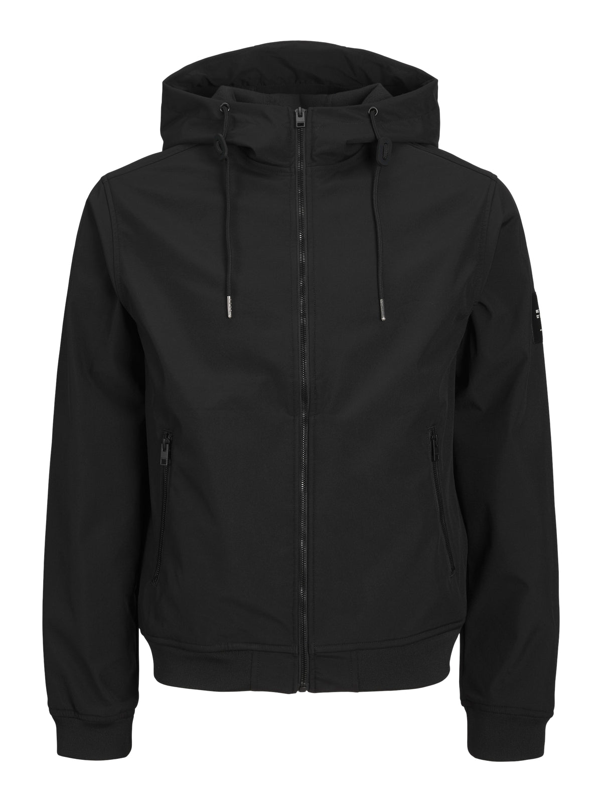 Jack&Jones Erkek Kapüşonlu Fermuarlı Cepli Standart Kalıp Polyester Ceket