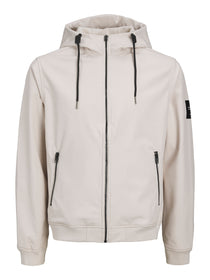 Jack&Jones Erkek Kapüşonlu Fermuarlı Cepli Standart Kalıp Polyester Ceket