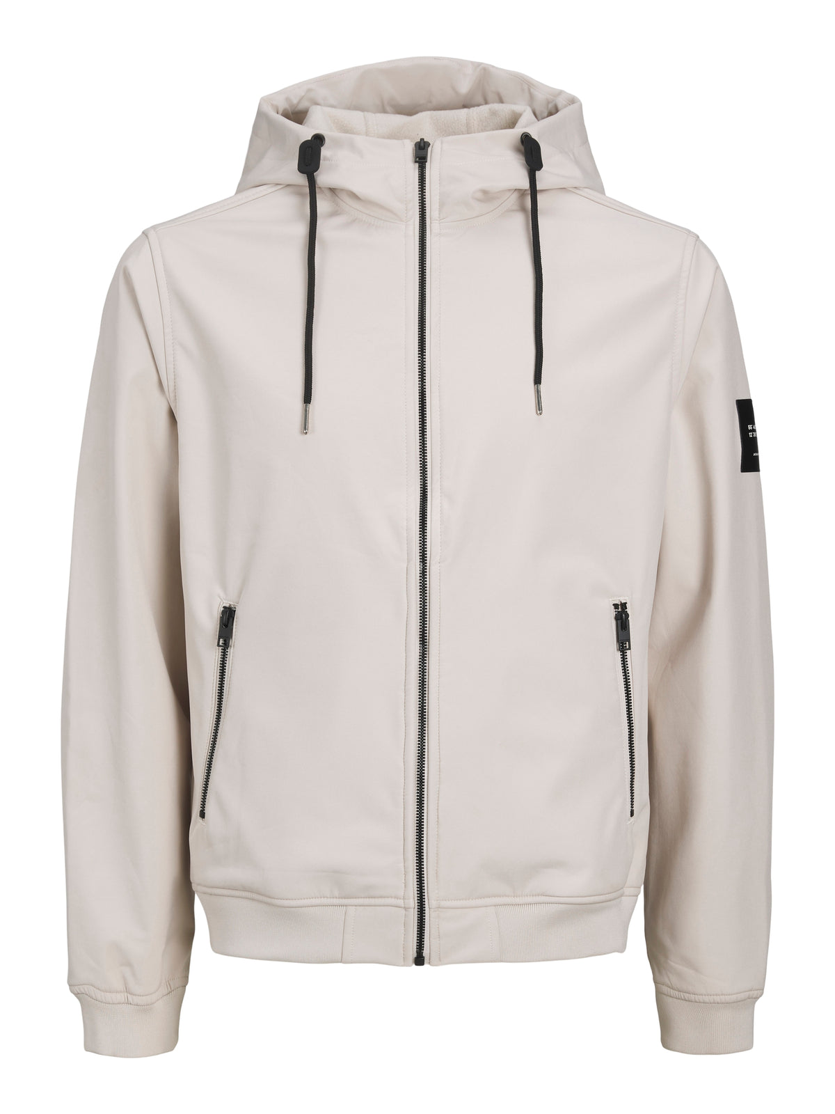 Jack&Jones Erkek Kapüşonlu Fermuarlı Cepli Standart Kalıp Polyester Ceket