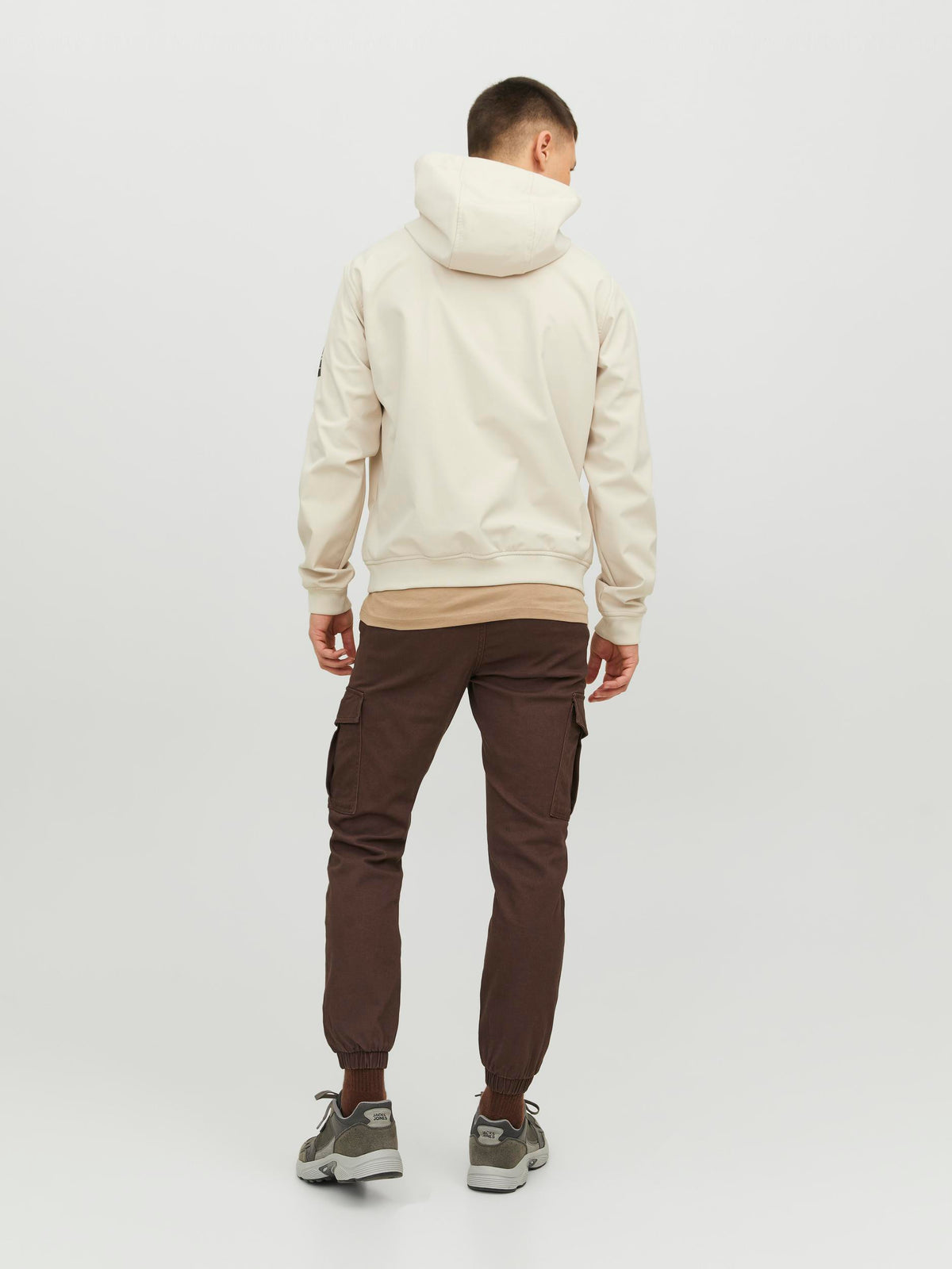 Jack&Jones Erkek Kapüşonlu Fermuarlı Cepli Standart Kalıp Polyester Ceket